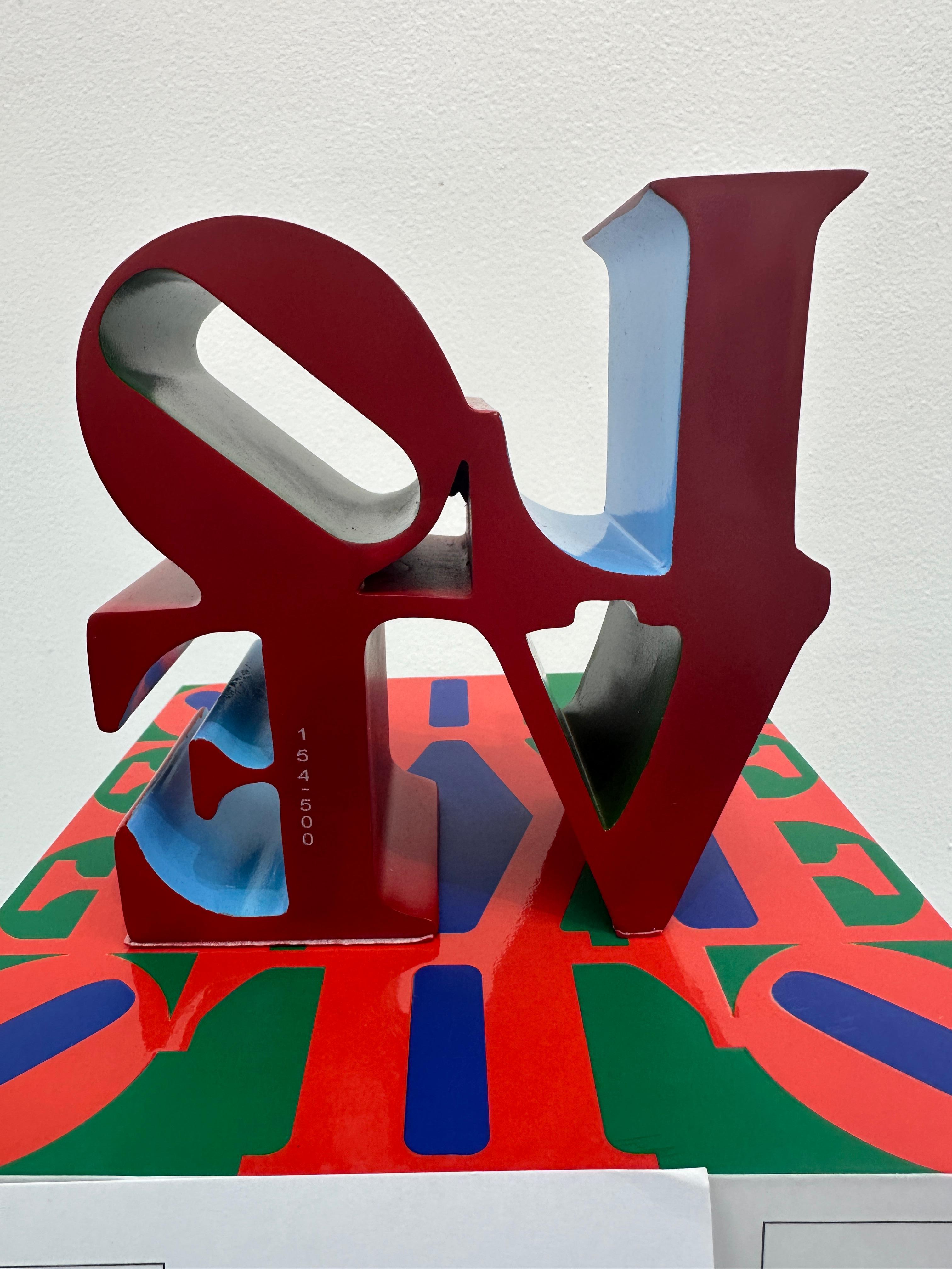 Robert Indiana LOVE Red Green & Blue 5