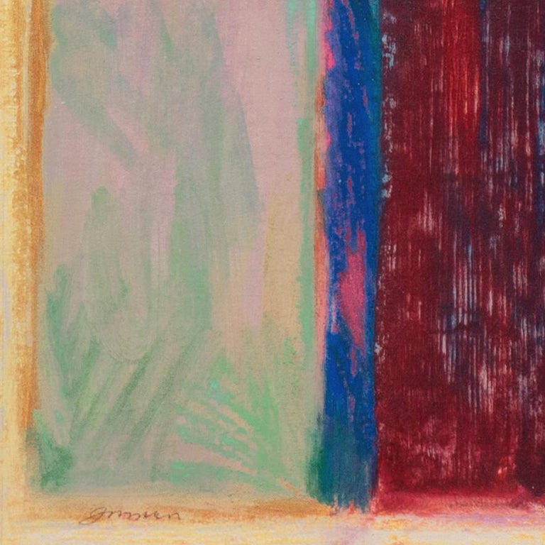 Robert Inman Robert Inman - 'Abstract in Coral and Jade', Chouinard Institute, LACMA ...