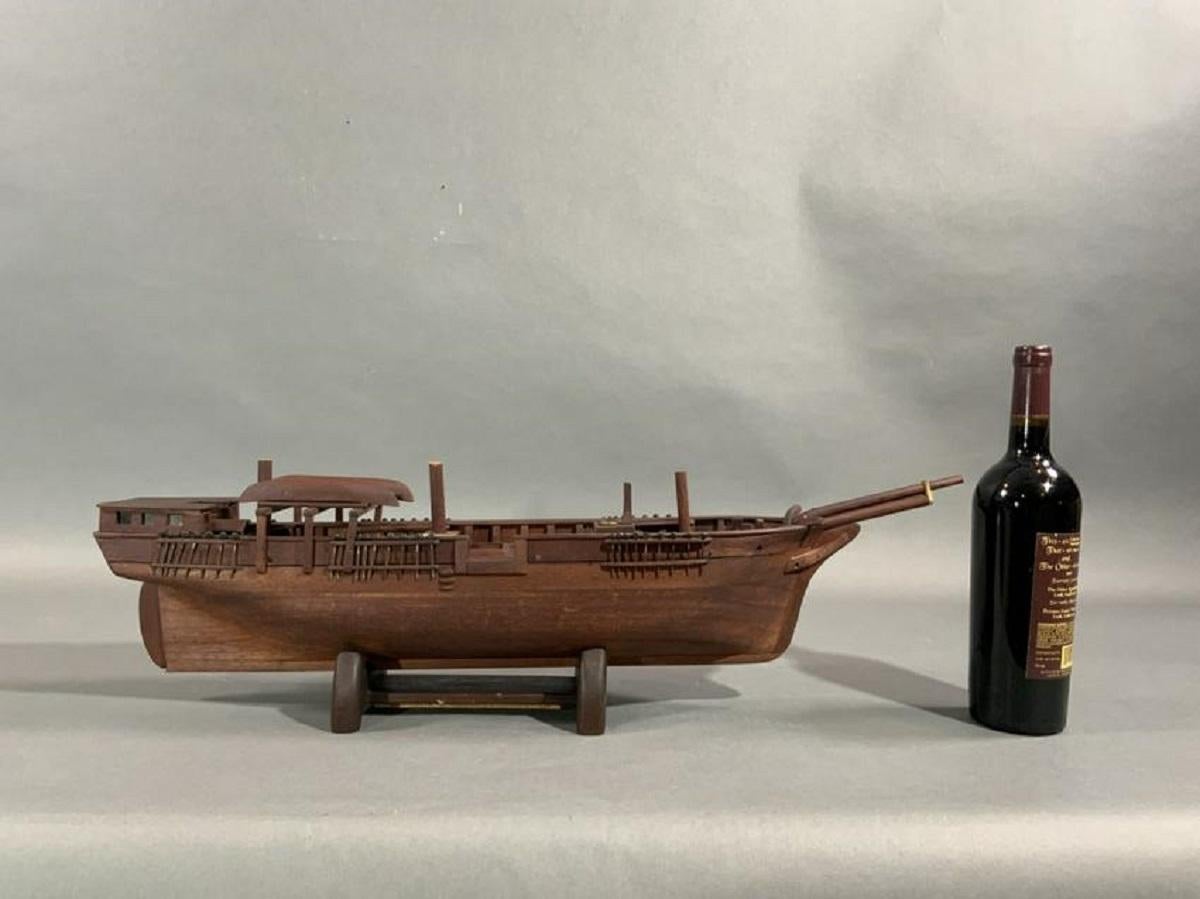 Wood Robert Innis Whaleship Model For Sale