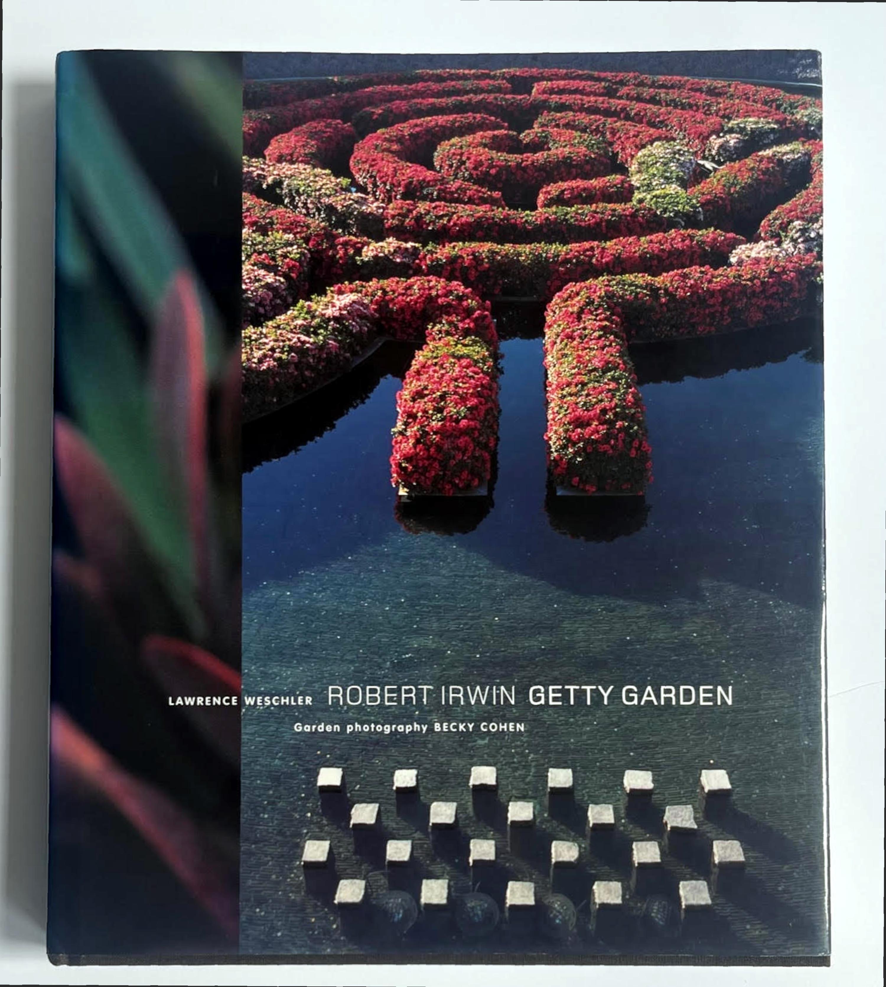 Monographie: Robert Irwin Getty Garden (handsigniert und beschriftet von Robert Irwin) im Angebot 1