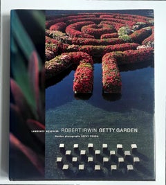 Monografia: Robert Irwin Getty Garden (firmato e iscritto a mano da Robert Irwin)