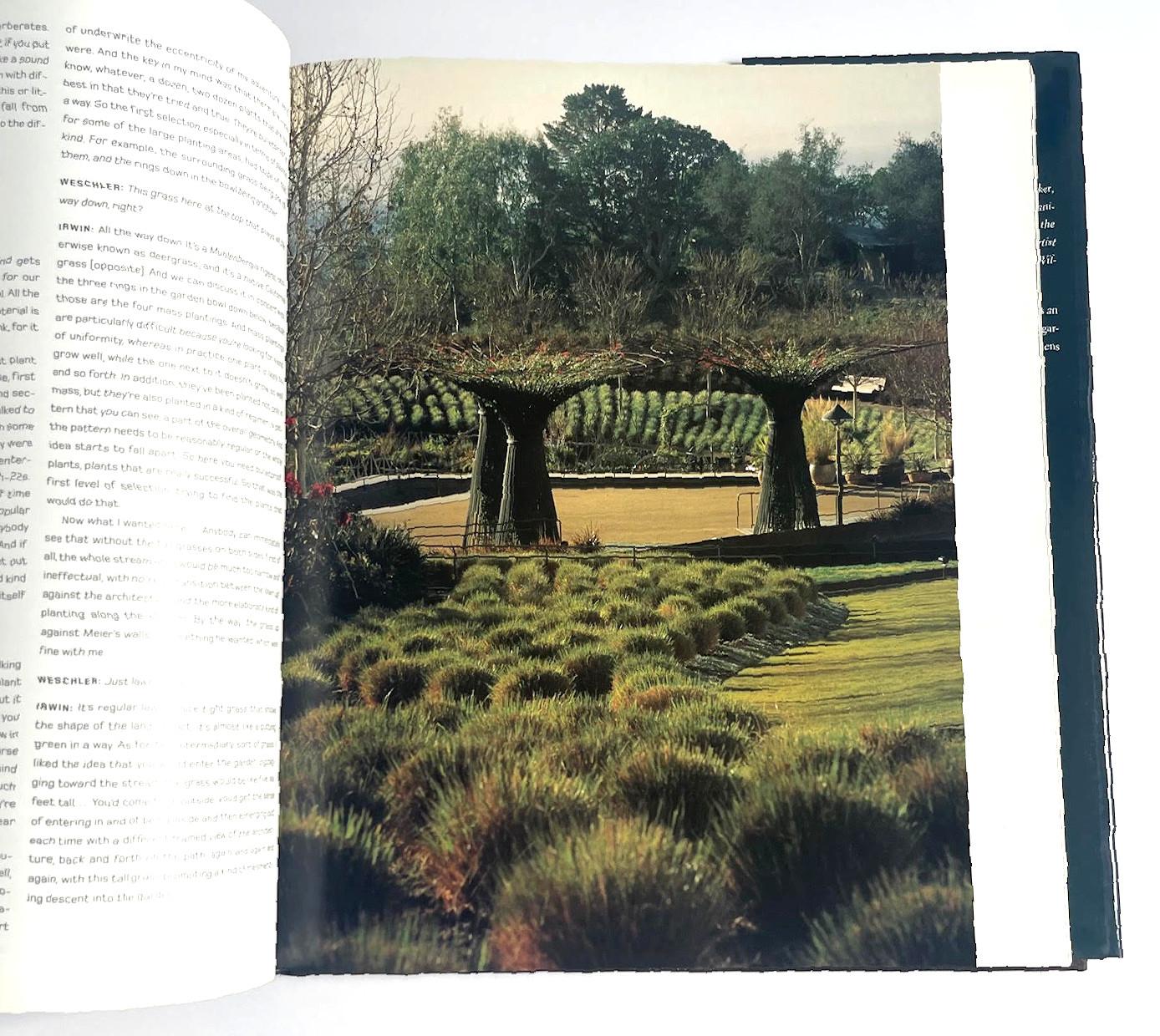 Monographe : Robert Irwin Getty Garden (signé et inscrit à la main par Robert Irwin) en vente 8