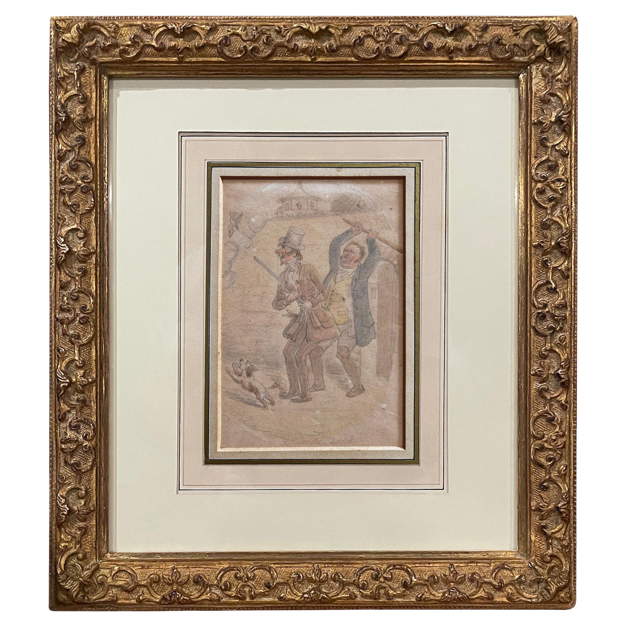 Robert Isaac CRUIKSHANK – Watercolor For Sale