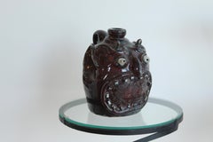Robert Jackson Big Mouth Devil Face Jug, 1990s