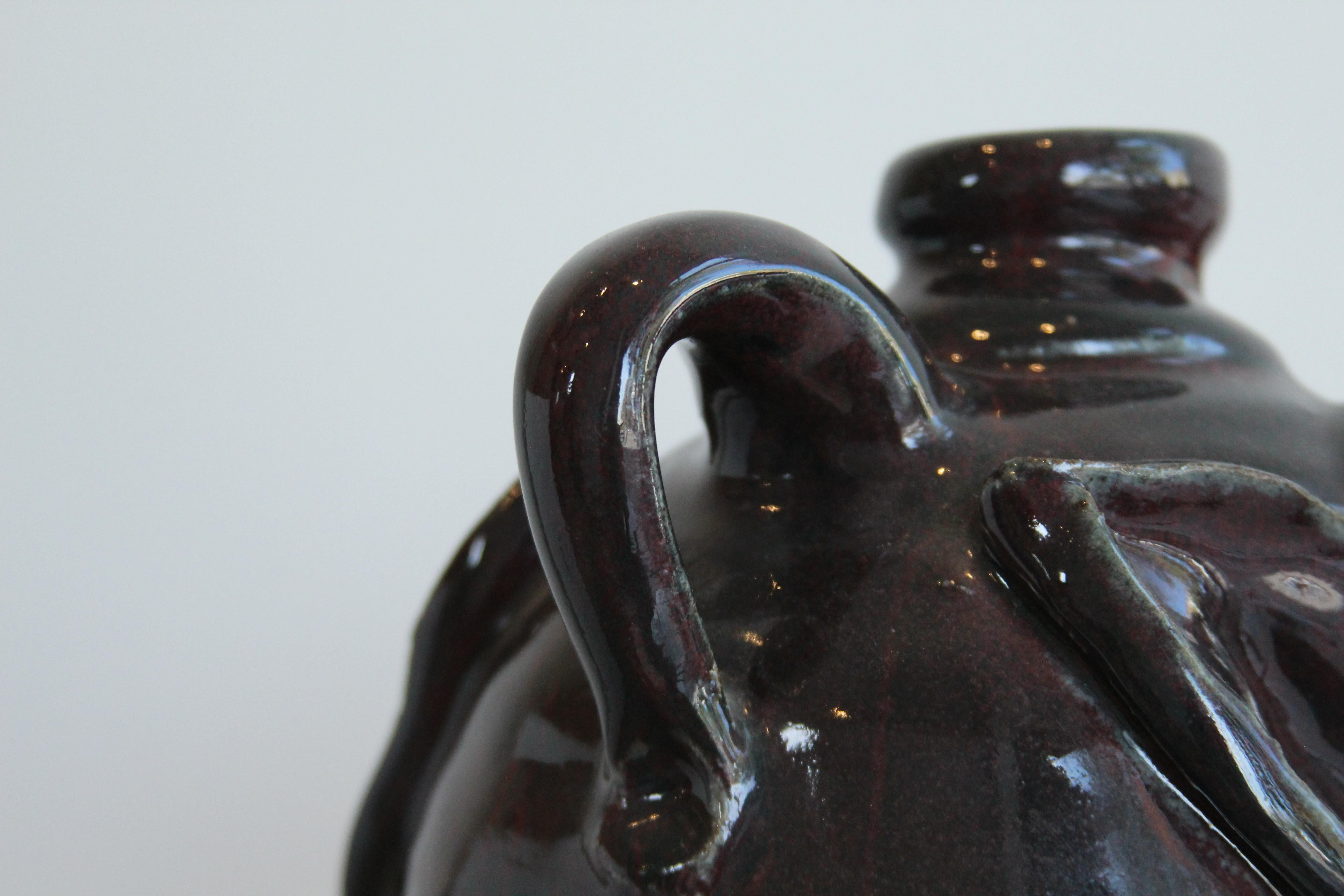 Robert Jackson Big Mouth Devil Face Jug, 1990s 2