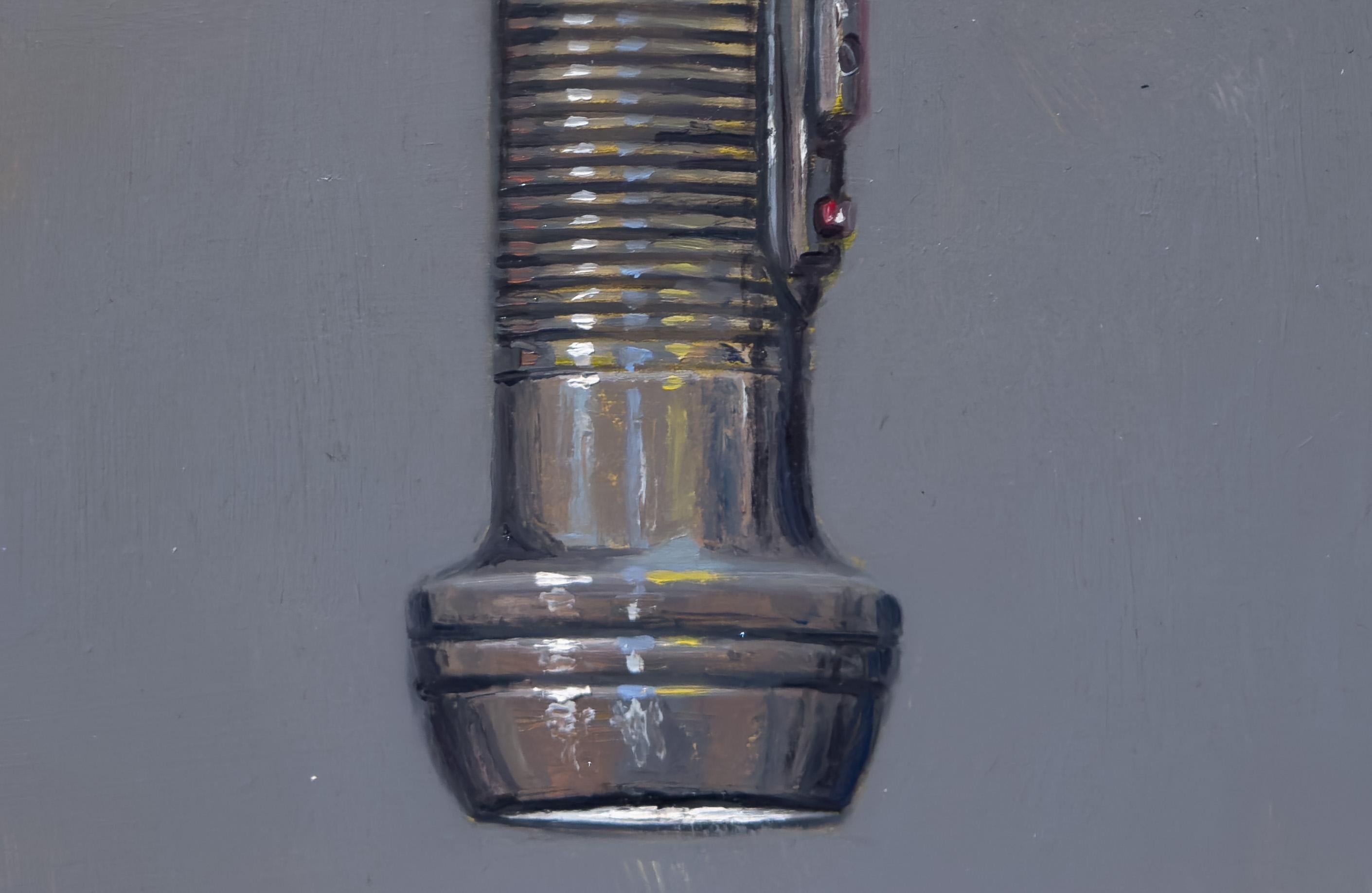 ATTENTION SEEKER - Realismo / Umorismo / Giocattolo - Still-Life Painting Grigio di Robert Jackson