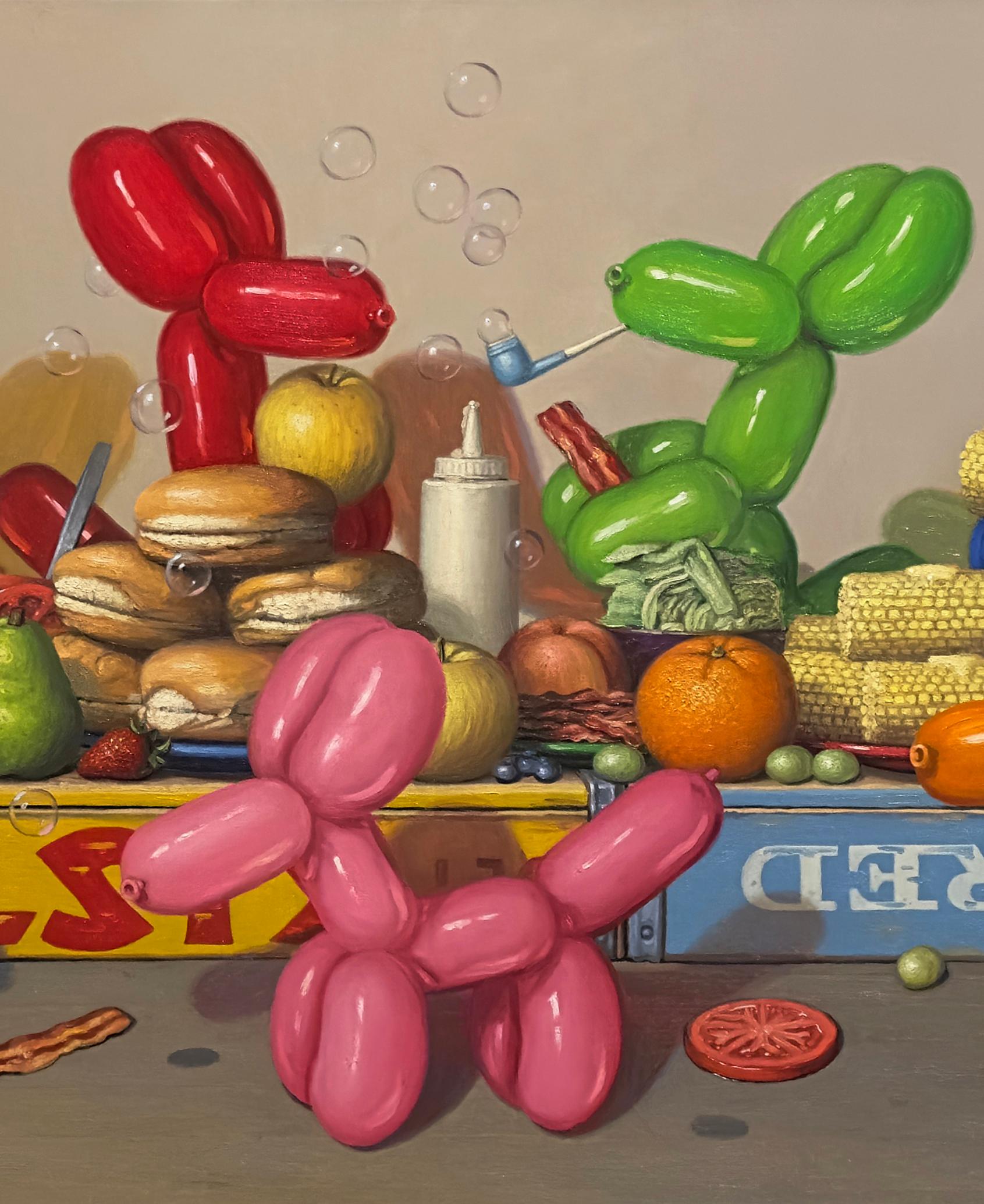 Peinture à l'huile originale de Robert C.C. Jackson. 

Robert C.C. Jackson (né en 1964 à Kinston, NC) a commencé sa carrière en tant qu'ingénieur électricien avant de transformer son hobby passionné en une profession à plein temps en tant qu'artiste