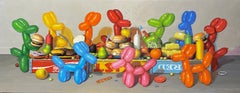 BUENA COMPAÑÍA - Humor / Bodegón Contemporáneo / Comedor / Perros Globo