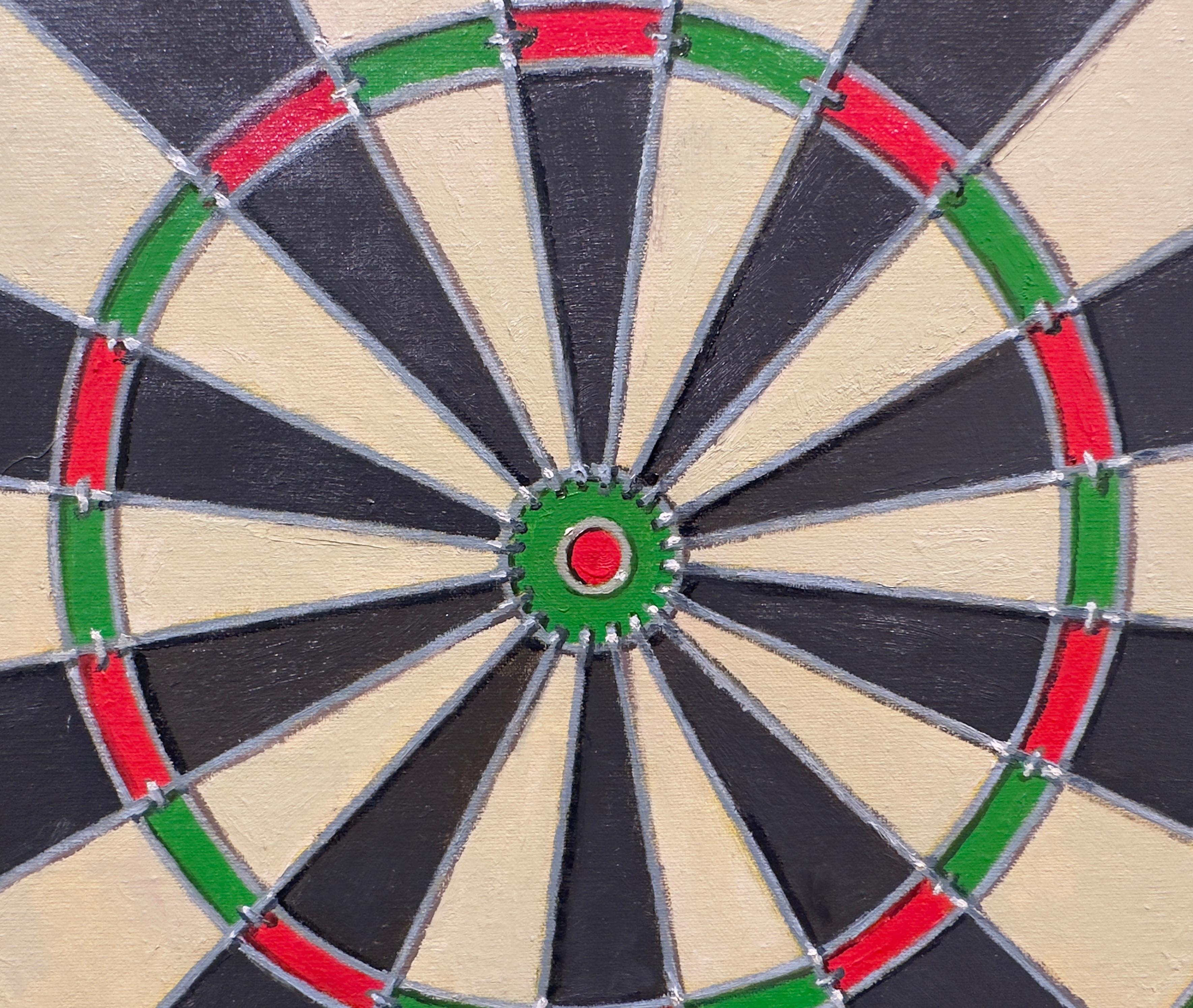 OUT OF PRACTICE - Trompe L'oeil / Contemporary Realism / Dartboard / Games For Sale 3