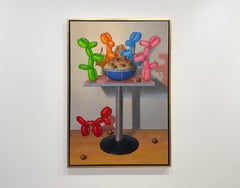 SPAGHETTI - Umorismo nella natura morta / Realismo / Cani a palloncino / Arte alimentare