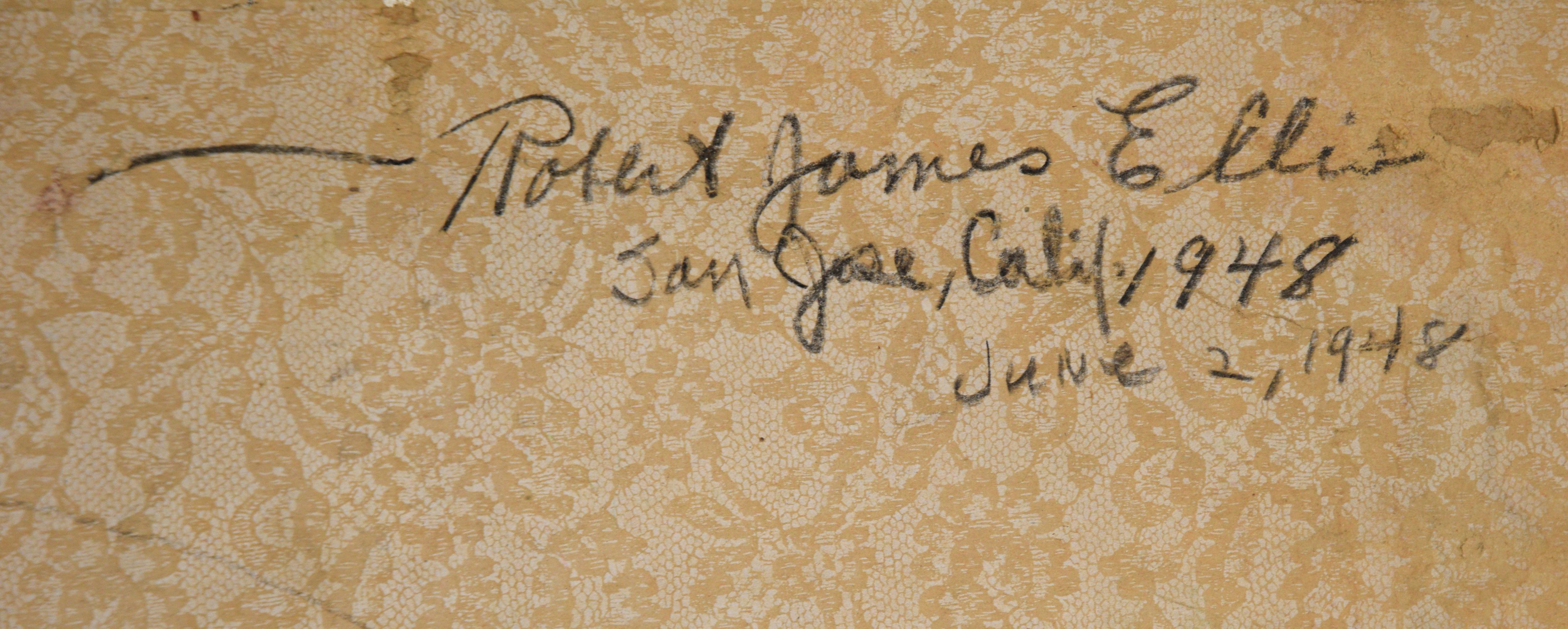 Collina di San Jose, 1948 - Olio su tela 2