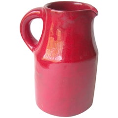 Robert & Jane Cloutier High Glossy Finish/ Ceramic / Terracotta, Pitcher, Large