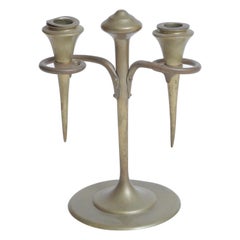 Robert Jarvie Omicron Two-Branch Candlestick