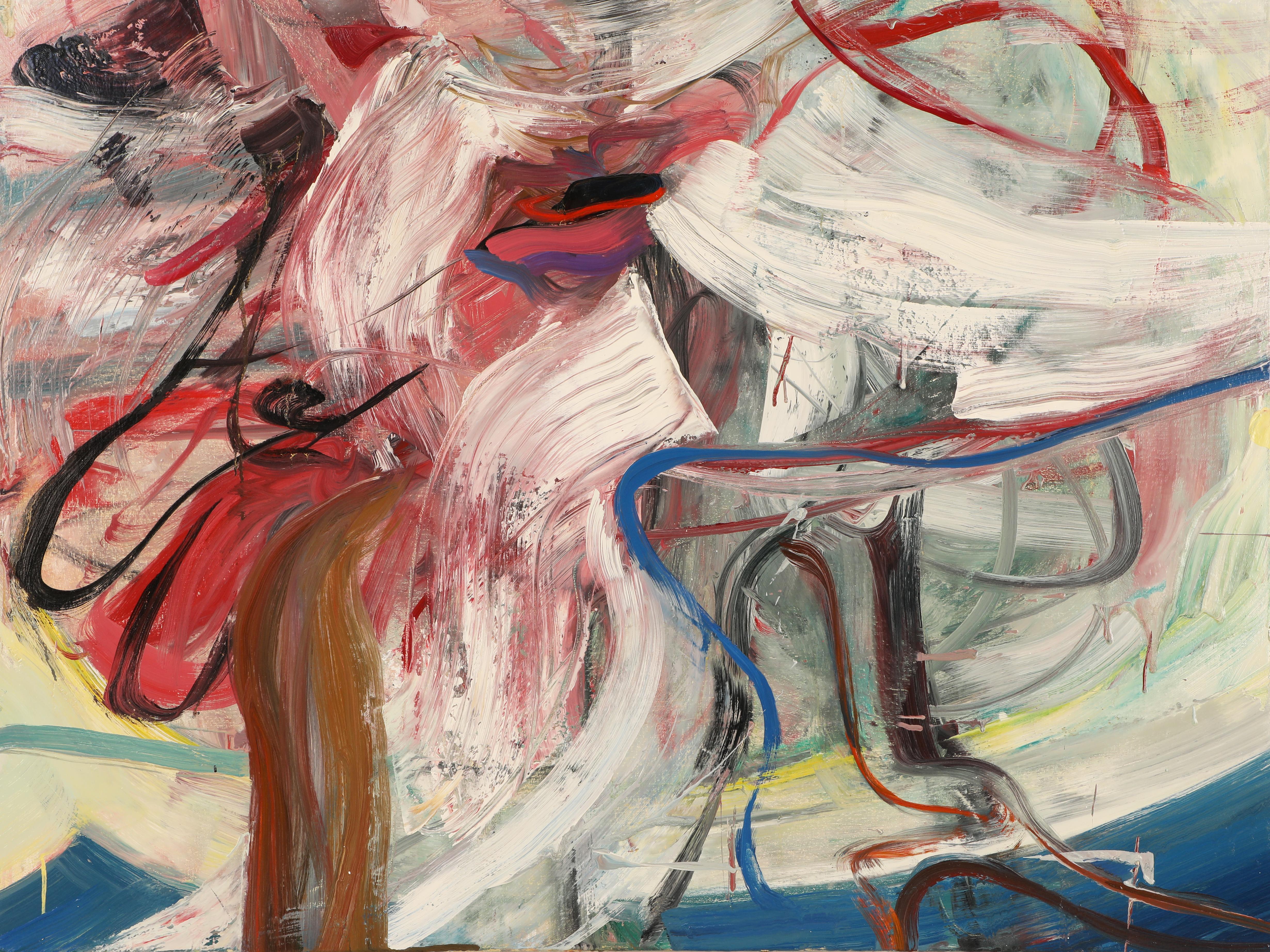 Antenato Aloysius (Horn) - Painting Espressionismo astratto di Robert Jessup