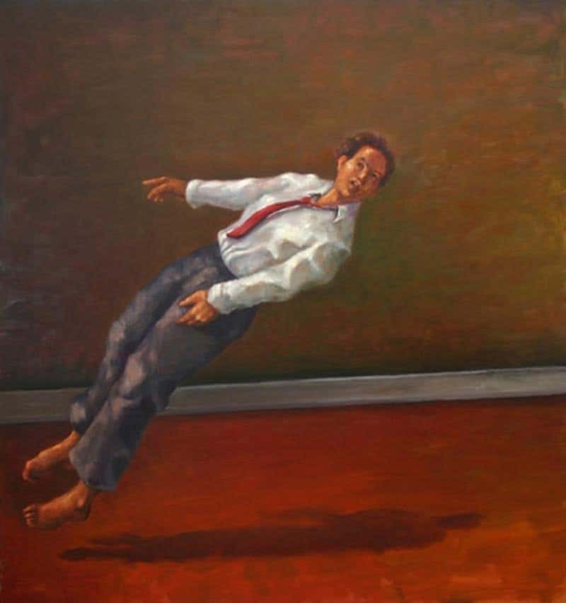 Falling man Red Tie, 2006