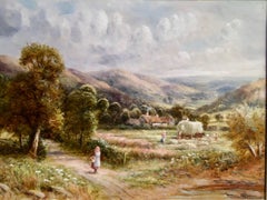 Extensive English Cottage landscape