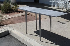 Robert Josten Aluminum Console Table