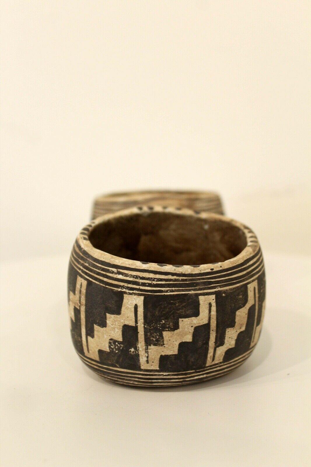 Robert K. Conner Wedding Cups Acoma Mimbre Polychrome In Good Condition In Keego Harbor, MI
