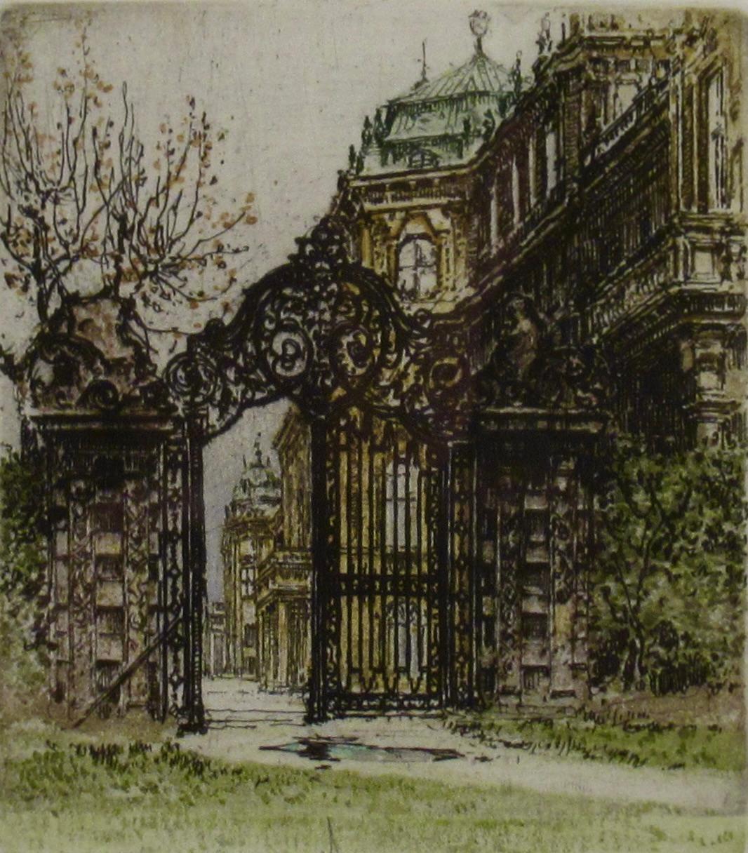 Belvedere - Realist Print by Robert Kasimir
