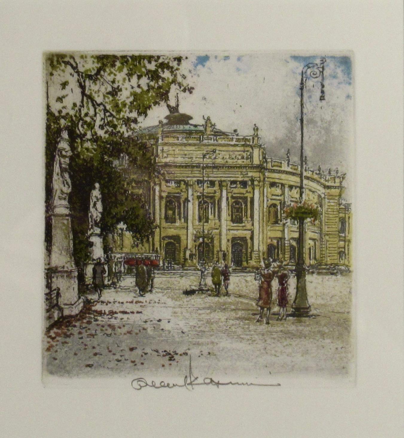 Teatro Burg - Print di Robert Kasimir