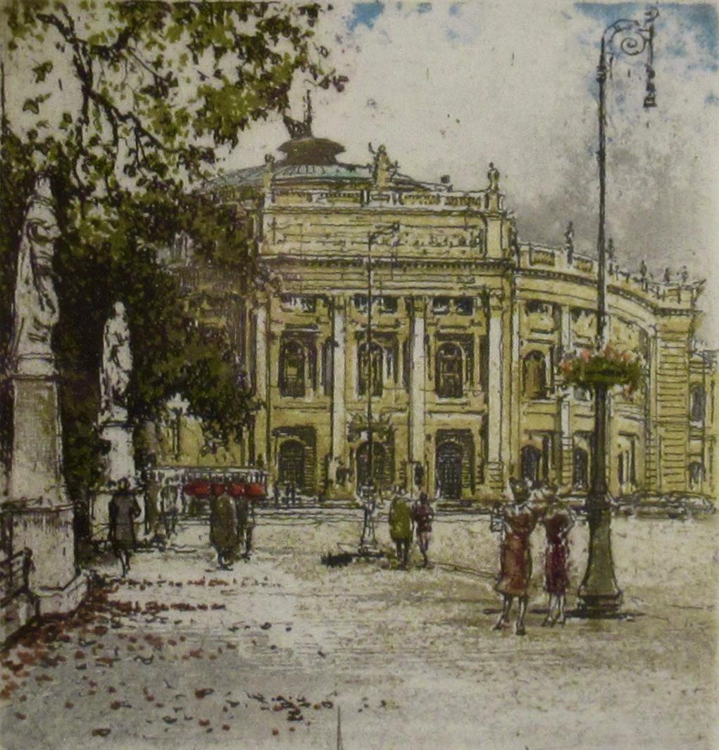 Teatro Burg - Print Realismo di Robert Kasimir