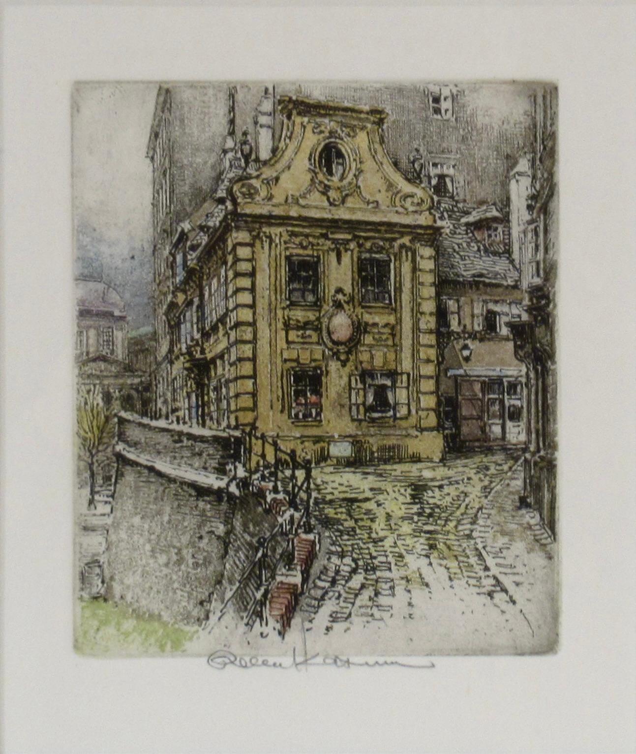 Casa di Schubert, Vienna - Print di Robert Kasimir