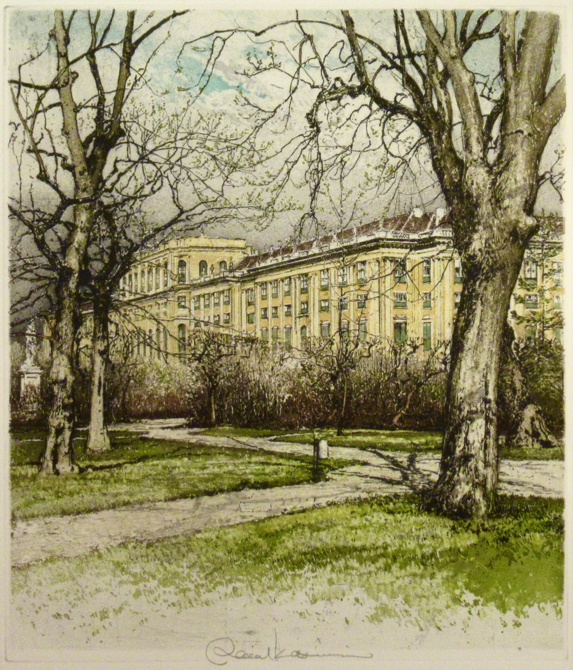 Vienna Scene - Print by Robert Kasimir