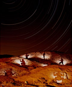 "Anza Borrego Spirit Shadows & Star-Trails, " Photograph by Robert Kawika Sheer