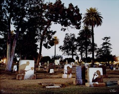 Vintage "Graveyard Spirits," Performance Photography signed by Robert Kawika Sheer