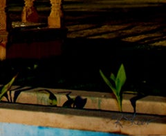 India Espiritual Oscura Religiosa Sobrenatural Actuación Fotografía Al Aire Libre Firmada