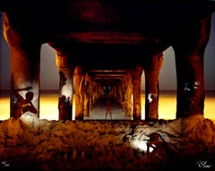 Landscape Photograph Contemporary Modern Performance Art Travel Americana Signed