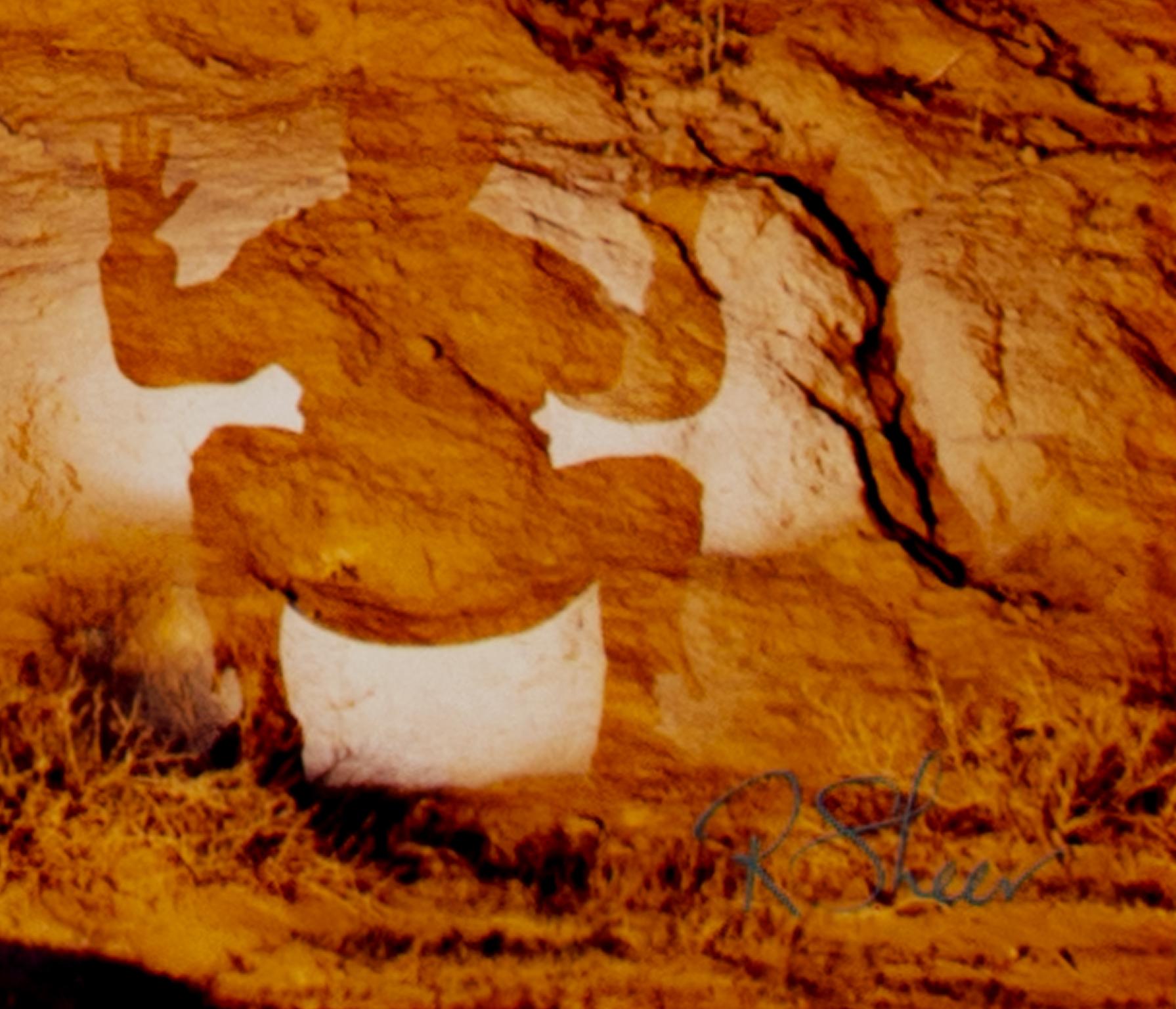 Photographie de paysage Contemporary Modern Performance Art Travel Spiritual Signed - Noir Figurative Photograph par Robert Kawika Sheer