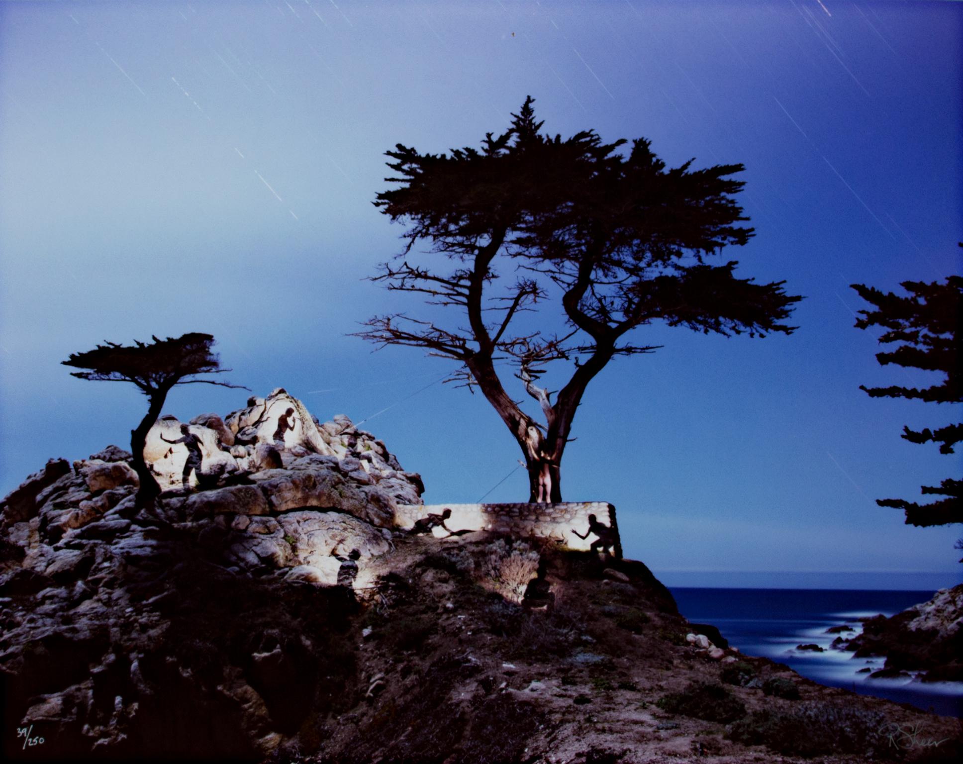 "Spirits Honoring the Lone Cypress No. 2, " Photograph by Robert Kawika Sheer