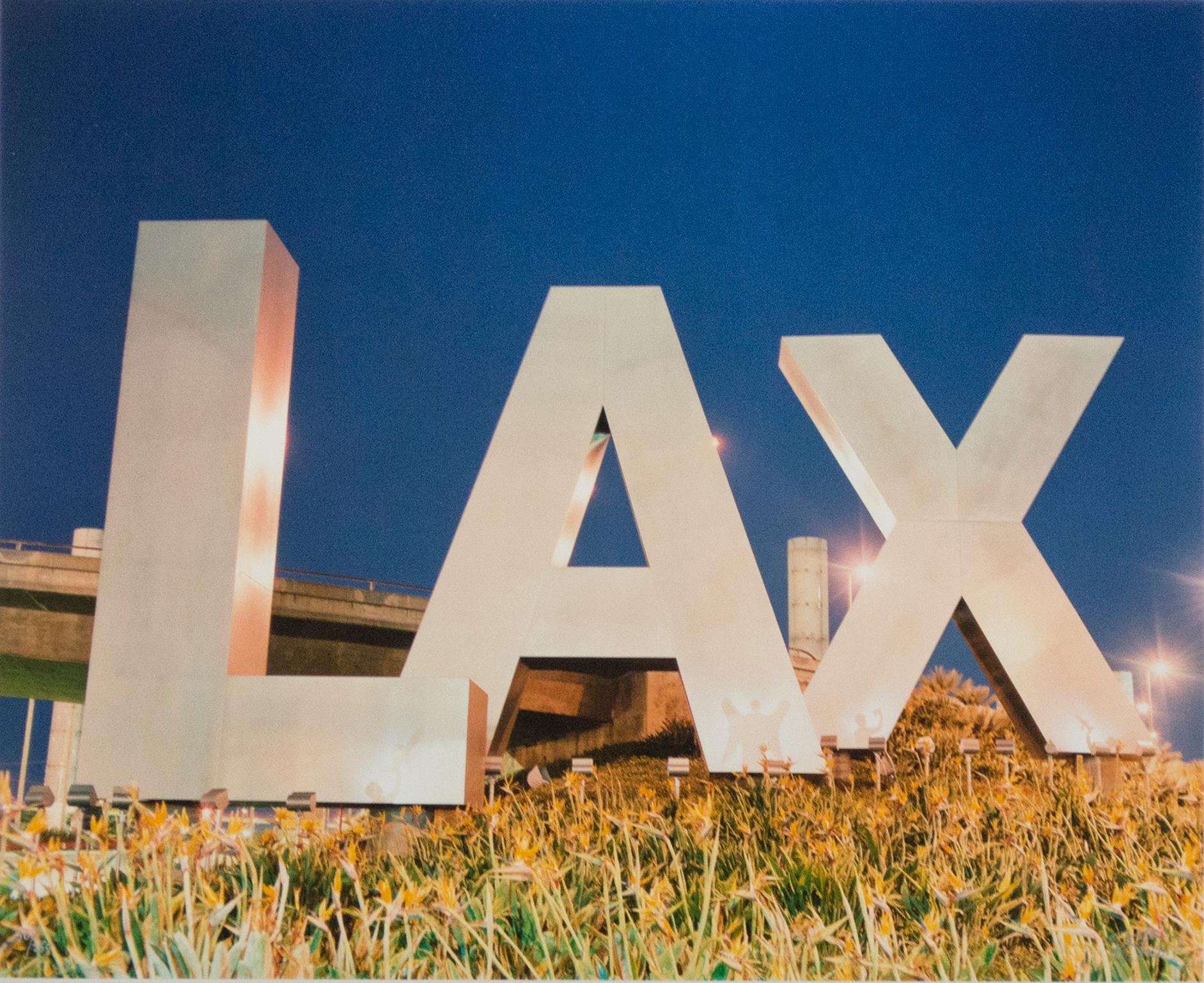 "The History of Flight (Upon the LAX Sign), " Photograph by Robert Kawika Sheer