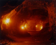 "Three Hawaiian Spirits in a Lava Tube," Photograph by Robert Kawika Sheer