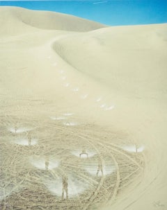 'Yoga Dunes' original photograph signed by Robert Kawika Sheer