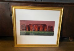 Robert Kawika Sheer Signed Framed Color Photograph The Spirits of Stonehenge