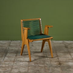 Robert Kayton Vinyl Corded Armchair