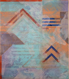 Robert Kelly Kalasa V Signed Modern Abstract Aquatint Etching 5/50 Framed, 1985