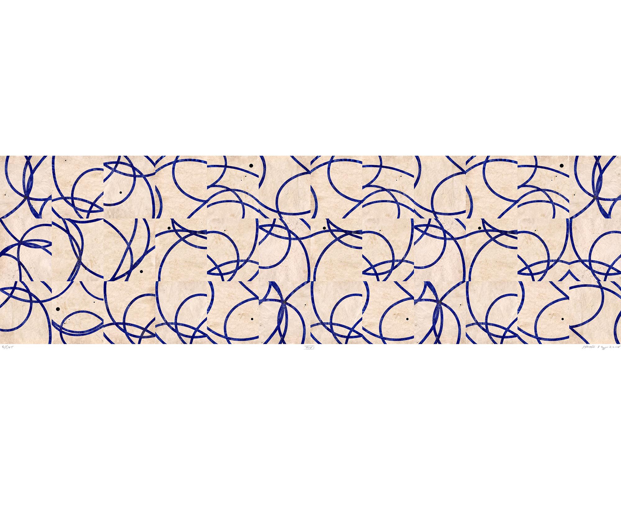 Chords XIV - Abstract Print by Robert Kelly