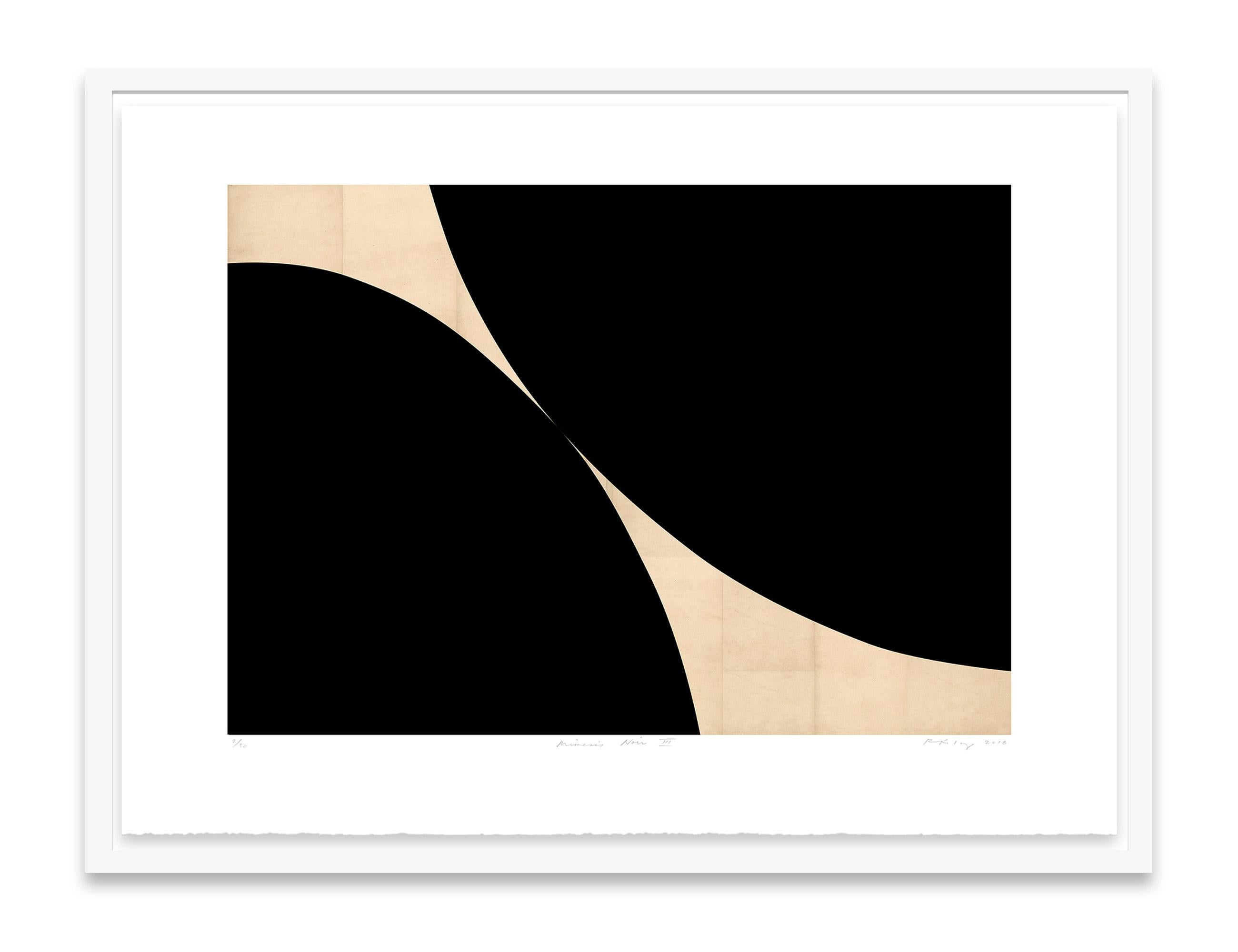 Mimesis Noir III #4/30 - Abstract Geometric Print by Robert Kelly