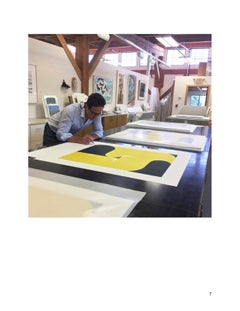 Onda I, 2018, relief, woodblock, chine colle