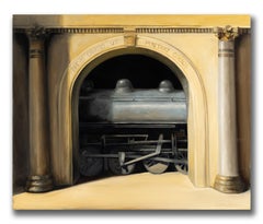 Robert K. White “Iron Beneath the Arch" Large Oil Painting on Canvas