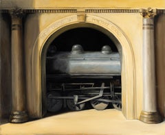 Robert K. White “Iron Beneath the Arch" Large Oil Painting on Canvas