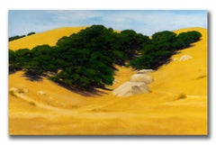 Robert K. White "Laguna Canyon" 4-Foot Oil Painting on Canvas