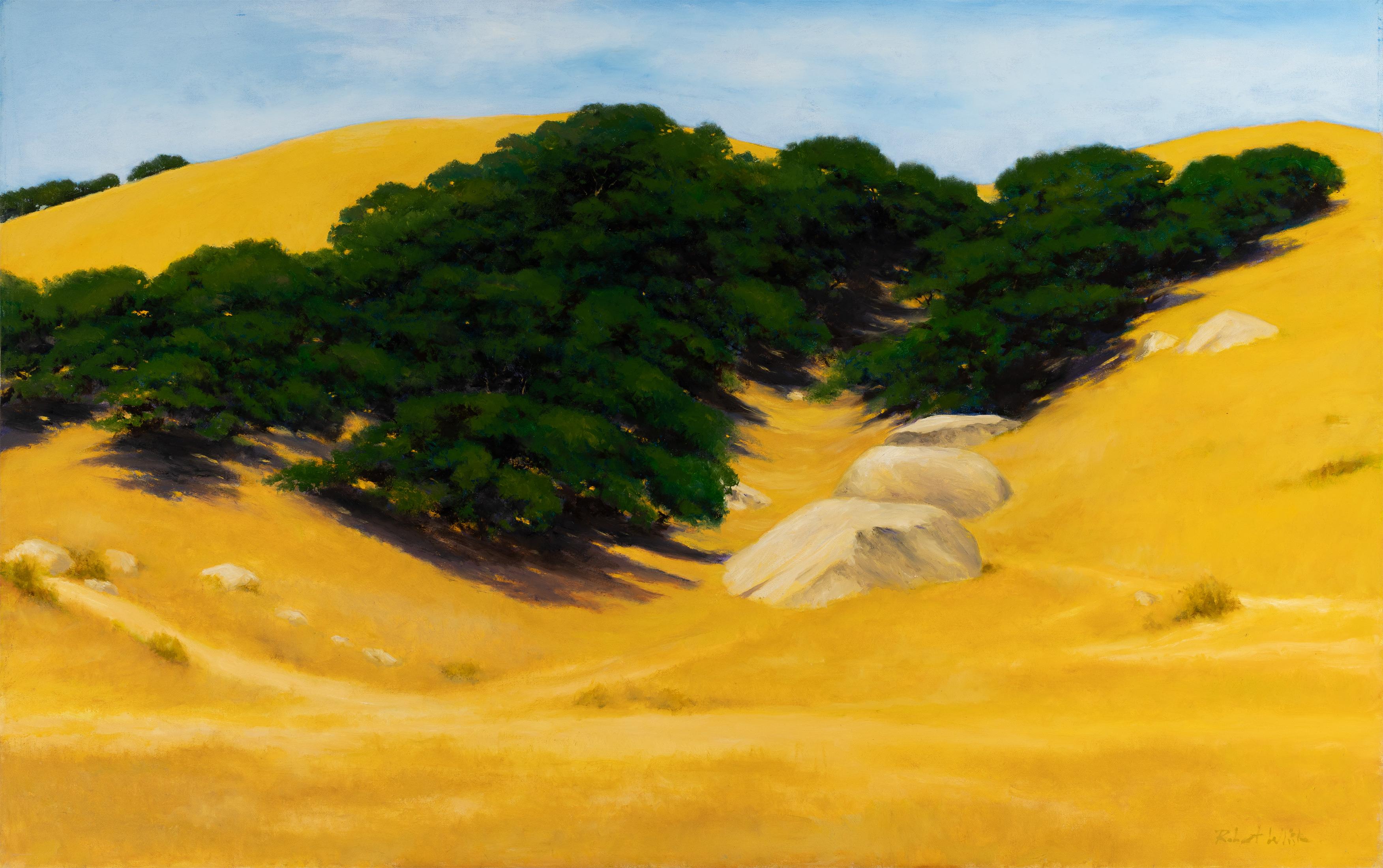 Robert K. White "Laguna Canyon" 4-Fuß Ölgemälde auf Leinwand
