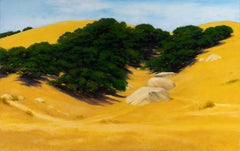 Robert K. White "Laguna Canyon" 4-Foot Oil Painting on Canvas