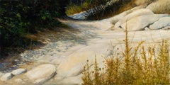 Robert K. White "Trail Side - Laguna Hills" 4.5-Foot Landscape, Oil on Canvas