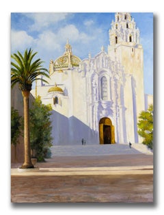 Robert Kenneth White "Andalusian Afternoon" Signed Oil on Canvas Painting