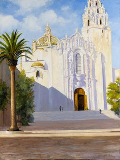 Robert Kenneth White "Tarde andaluza" Pintura al óleo sobre lienzo firmada